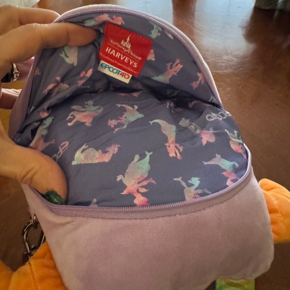 Figment Epcot 40th Anniversary Crossbody Bag By Harveys NEW without tags - Picture 5 of 5